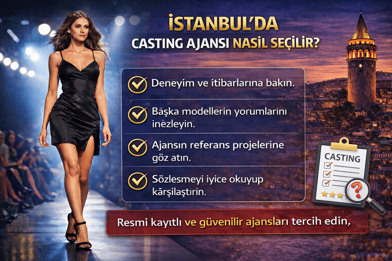 İstanbul'da Model Olmak İsteyenler İçin Rehber