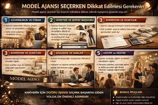 Model Ajansı Seçerken Dikkat Edilmesi Gerekenler