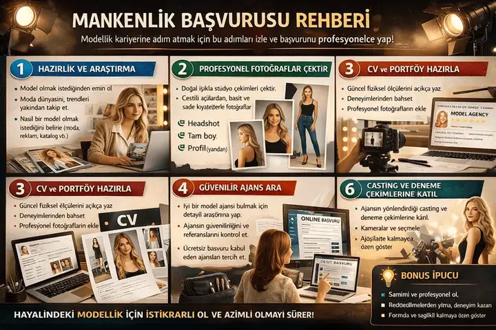 Mankenlik Başvurusu Rehberi
