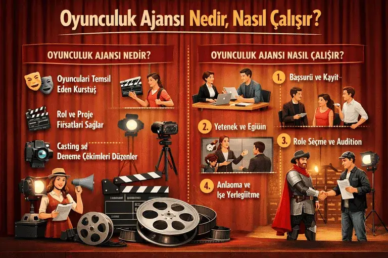 Oyunculuk Ajansı Nedir, Nasıl Çalışır?